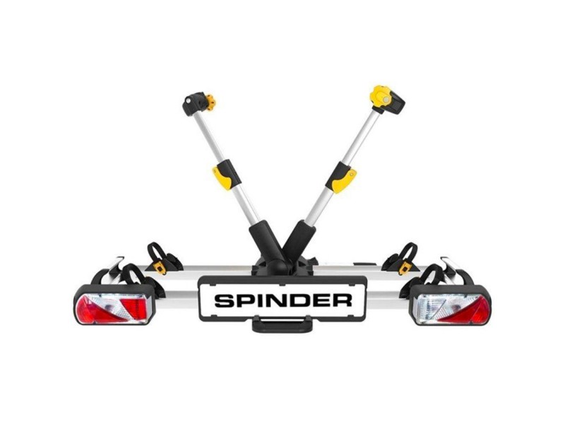 Portabici Spinder Xplorer+ 20 Gold Edition - 2 bici+ebike - (port. 60Kg.)